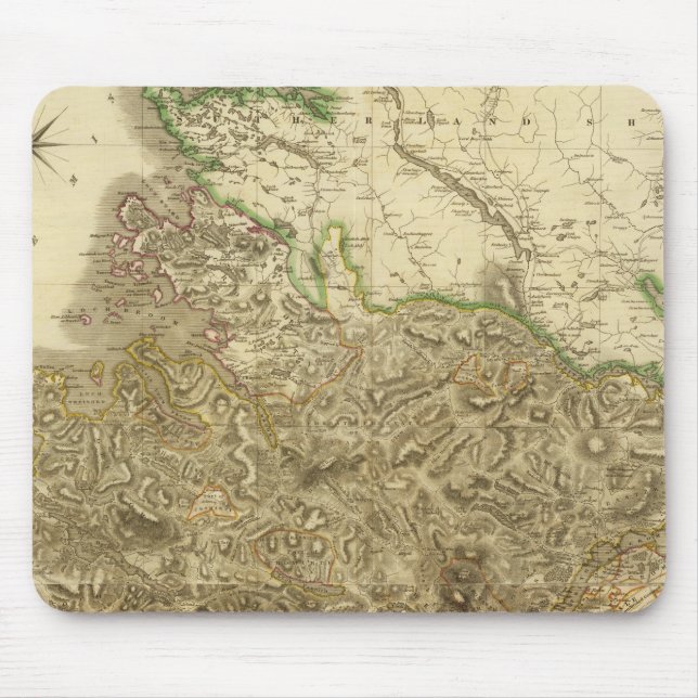 Mousepad Ross compósito, Shires Cromarty (Frente)