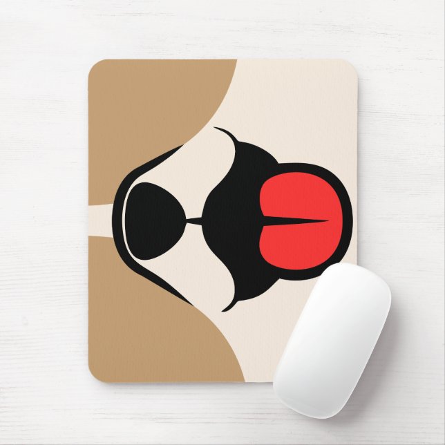 Mousepad Rosto de Cachorro (Com mouse)