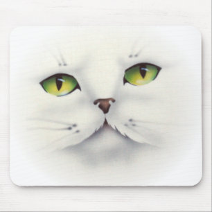 Mousepad rosto de gato