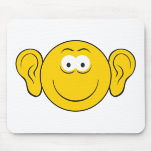 Mousepad Rosto de Grandes Orelhas