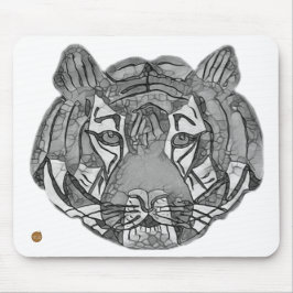 Mousepad Rosto de Tigre