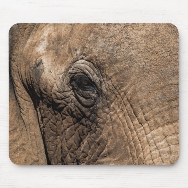 Mousepad Rosto de um Elefante (Frente)