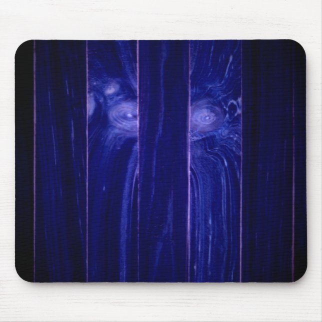 Mousepad Rosto de Yeti em Caixa de Madeira (Frente)