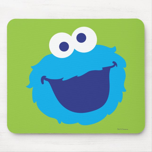 Mousepad Rosto do Monstro da Biscoito (Frente)