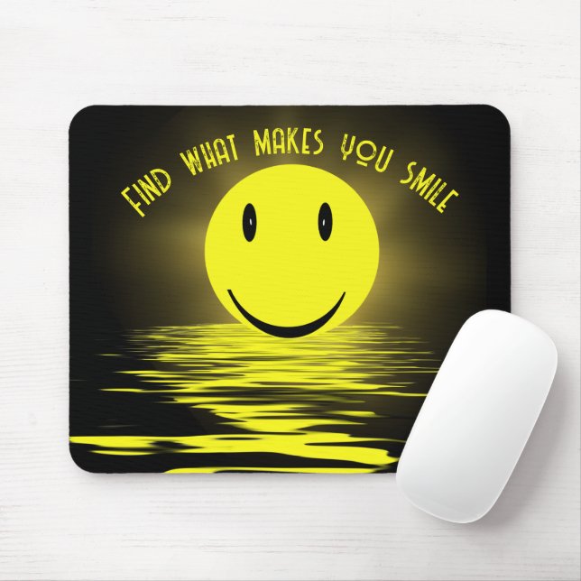 Mousepad Rosto Sunny Na Corrida De Água (Com mouse)