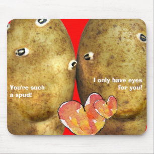 Mousepad Rostos de Batata Engraçado, Namorados