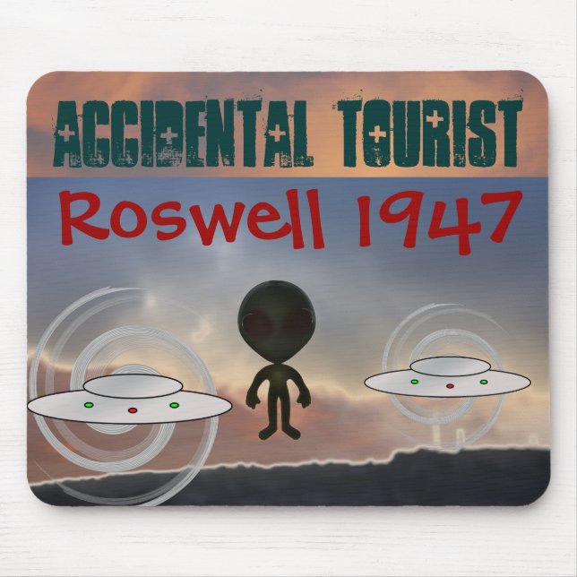 Mousepad Roswell 1947 (Frente)