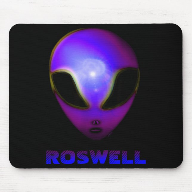 Mousepad Roswell New Mexico Alien  (Frente)