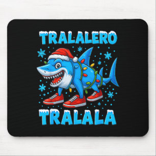 Mousepad Rot de Cérebro Italiano de Natal Engraçado para Ho
