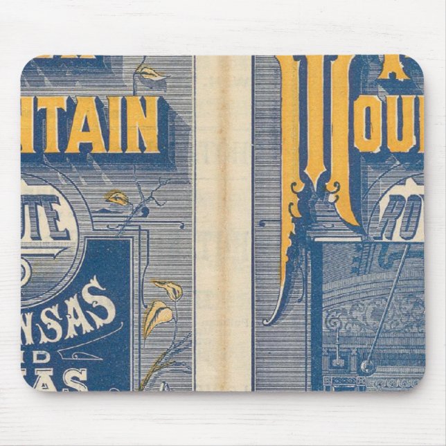 Mousepad Rota da Montanha de Ferro (Frente)