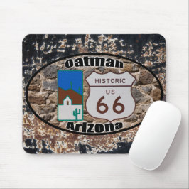 Mousepad Rota Histórica 66 EUA Oatman Arizona