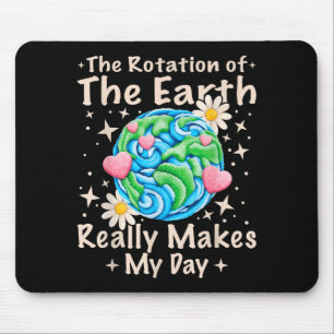 Mousepad Rotação Da Terra Faz Meu Professor De Ciências Do