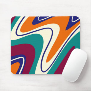 Mousepad Rotações Retroativas - Estilo Clássico 70s