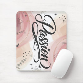 Mousepad Roteiro de Paixão | Tipografia Minimalista Elegant