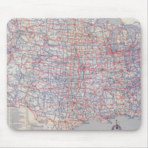 Mousepad Roteiro dos Estados Unidos