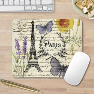 Mousepad roteiros russos do país paris eiffel torre