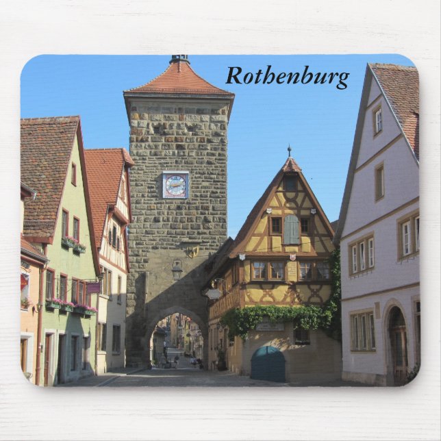 Mousepad Rothenburg, Alemanha (Frente)