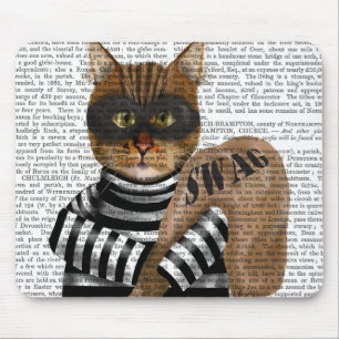 Mousepad Rótulo de Gato