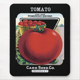 Mousepad Rótulo do Pacote de Sementes de Tomato