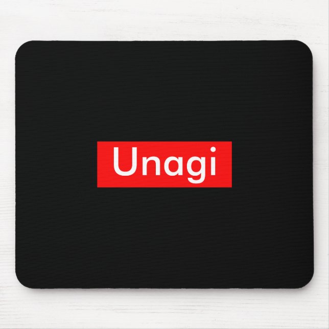 Mousepad Rótulo Unagi (Frente)