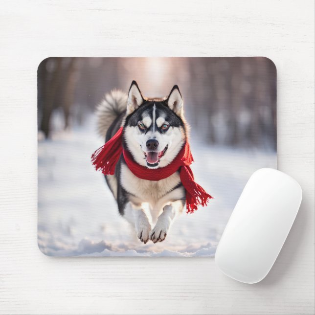 Mousepad Rouco Executado Com O Scarf Vermelho (Com mouse)