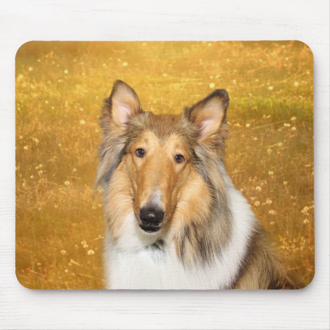 Mousepad Rough Collie (Frente)