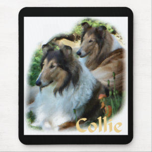 Mousepad Rough Collie Art Gifts
