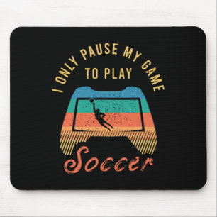 Mousepad Roupa de Citação de Futebol Engraçada para um Joga