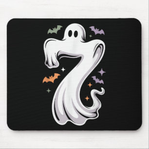 Mousepad Roupa de Halloween engraçada de 7 fantasmas meme c