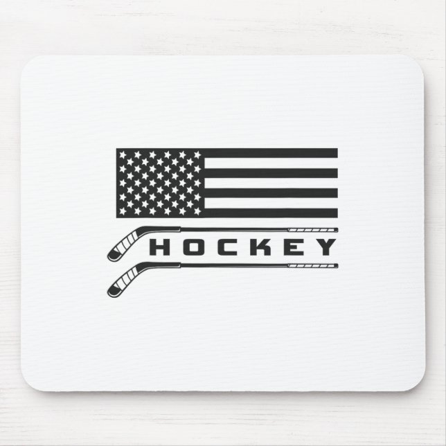 Mousepad Roupa de Hóquei na Bandeira - Hockey (Frente)