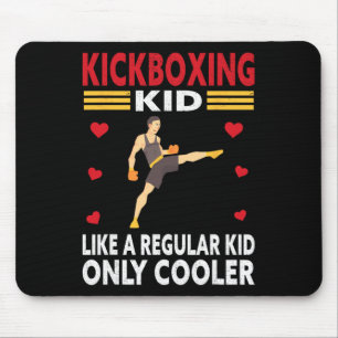 Mousepad Roupa de Kickboxer de Criança Engraçada - Criança