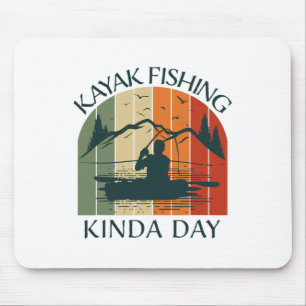 Mousepad Roupa de Verão para Pesca de Caiaque Caiaque Naveg