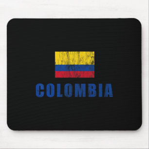 Mousepad Roupa Pequena de Desenho Colombiano da Colômbia