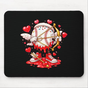 Mousepad Roupas de Sorvete Drip de Beisebol Cupido Menino J