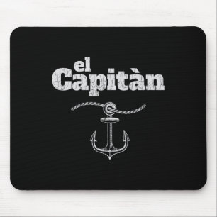 Mousepad Roupas do Capitão El para homens presentes engraça