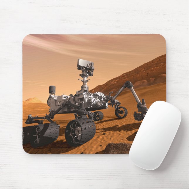 Mousepad Rover de Curiosidade do Laboratório de Ciências de (Com mouse)