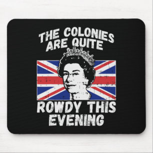 Mousepad Rowdy Engraçado Independência Dia 4 de julho Rainh