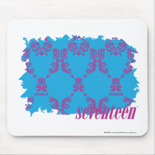 Mousepad Roxo-Aqua 4 do damasco
