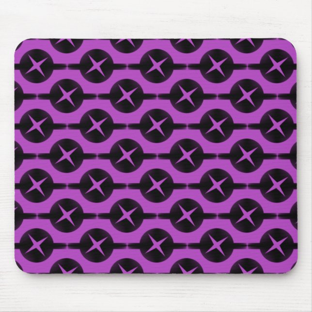 Mousepad Roxo Círculos Pouco Frequentes (Frente)