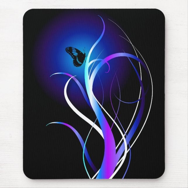 Mousepad Roxo da borboleta (Frente)