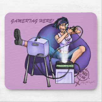 Mousepad Roxo da caixa de Pandora de PMS Mousepad-
