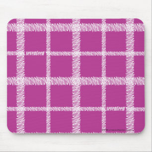 Mousepad Roxo da xadrez