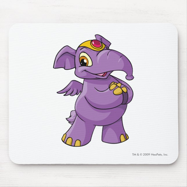 Mousepad Roxo de Elephante (Frente)
