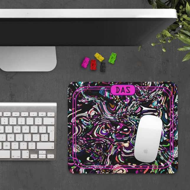 Mousepad Roxo de energia hiperntico (Criador carregado)