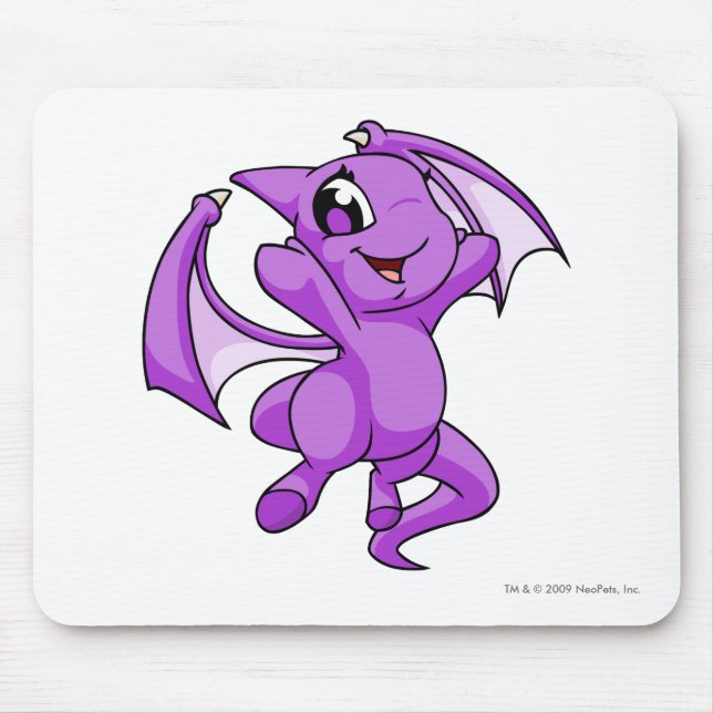 Mousepad Roxo de Shoyru (Frente)