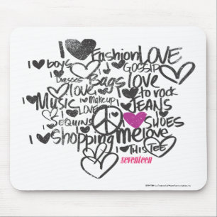 Mousepad Roxo dos grafites