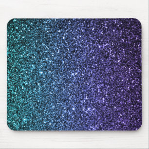 Mousepad Roxo e brilho do falso de Ombre do Aqua