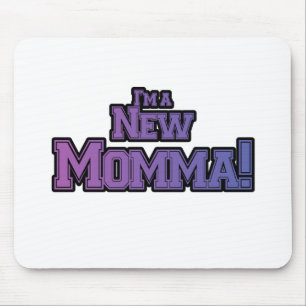Mousepad Roxo eu sou camiseta novo e presentes de um Momma