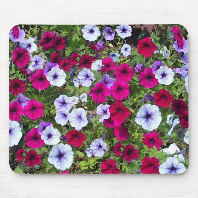 Mousepad Roxo & flores da lavanda: (Frente)
