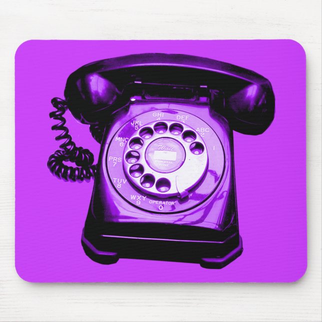 Mousepad Roxo Hotline (Frente)